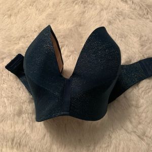 Wonderbra Strapless 34DD Teal